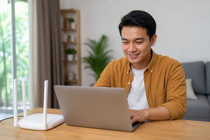 Instalasi internet untuk rumah dan bisnis