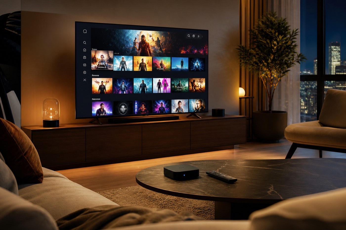 Smart TV IPTV berkualitas HD